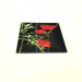 anemone deco square glass coaster angle view product image