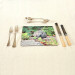 hedgehog rectangle placemat angle view product image