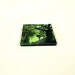 rabbit lane oaks square glass coaster angle view product image