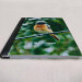 birders journal a4 hardback lined notebook male redstart image front cover deep angle view