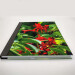 garden journal a4 lined notebook crocosmia front cover angle view