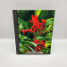 garden journal a4 lined notebook crocosmia upright view