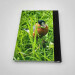 bullfinch pocket journal, hardback a5 lined notebook back cover view