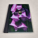 foxglove bumblebee pocket journal, hardback a5 lined notebook front cover angle view