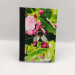 garden bumblebee pocket journal, hardback a5 lined notebook upright view