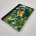 pocket birders journal, hardback a5 lined notebook redstart diagonal view