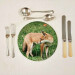 fox round place mat product image