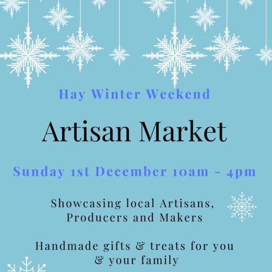 Artisan Market at Hay Winter Weekend UK Nature Gifts » UK Nature Gifts